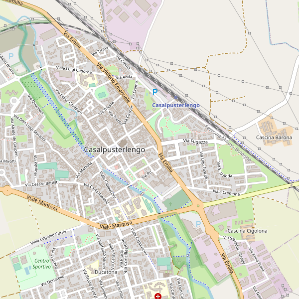 Thumbnail mappa taxi di Casalpusterlengo