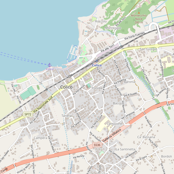 Thumbnail mappa taxi di Colico