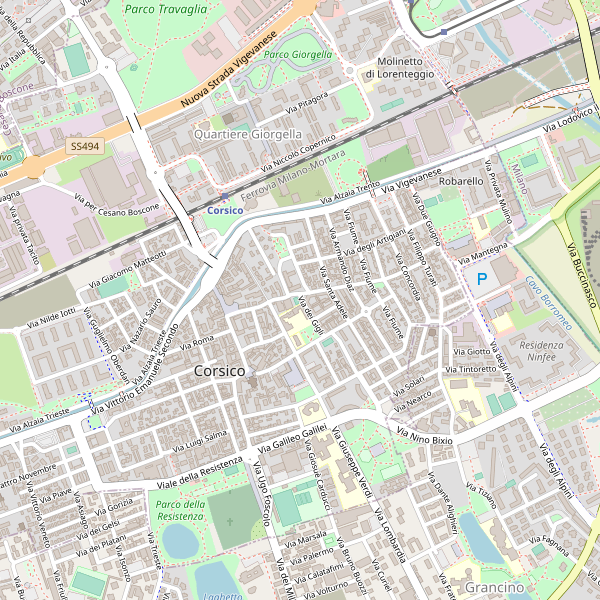 Thumbnail mappa taxi di Corsico