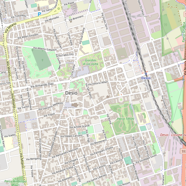 Thumbnail mappa taxi di Desio