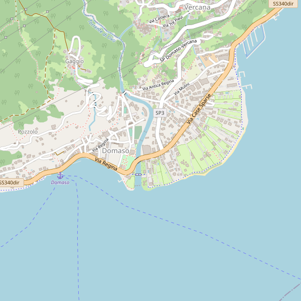 Thumbnail mappa taxi di Domaso