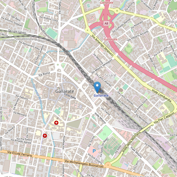 Thumbnail mappa taxi di Gallarate