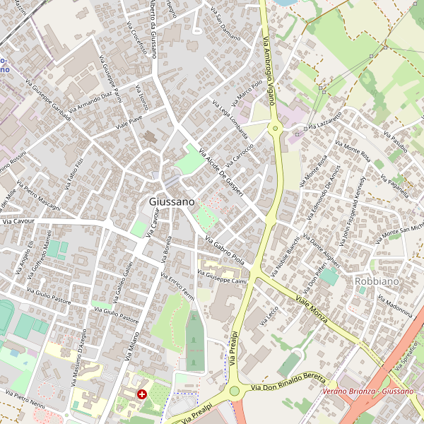 Thumbnail mappa taxi di Giussano