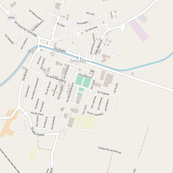 Thumbnail mappa taxi di Gonzaga