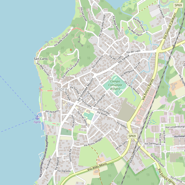 Thumbnail mappa taxi di Ispra