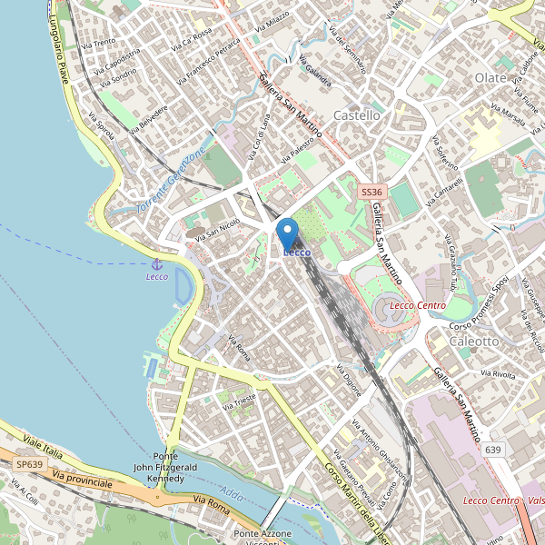 Thumbnail mappa taxi di Lecco