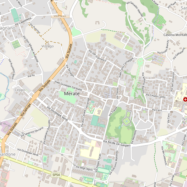 Thumbnail mappa taxi di Merate