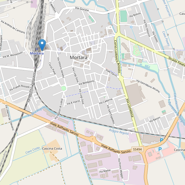 Thumbnail mappa taxi di Mortara