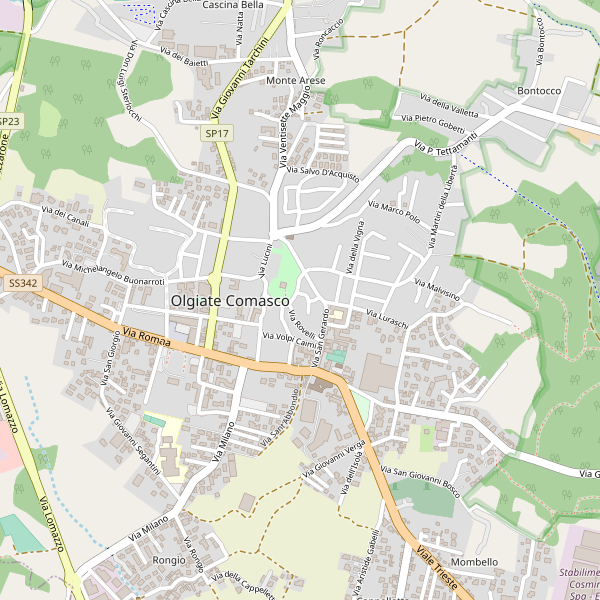 Thumbnail mappa taxi di Olgiate Comasco