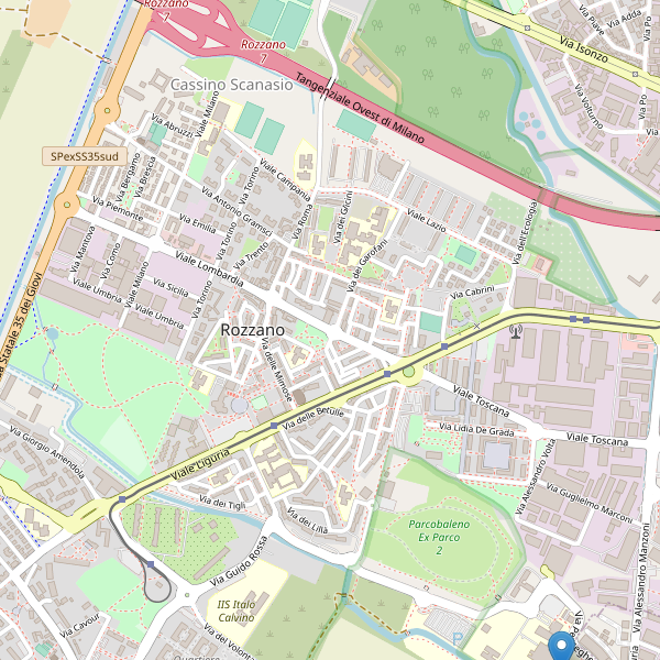 Thumbnail mappa taxi di Rozzano