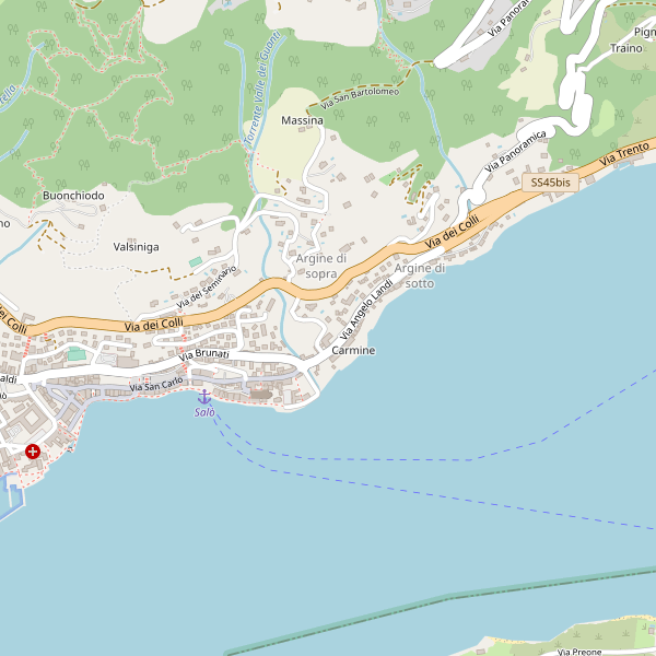 Thumbnail mappa taxi di Salò