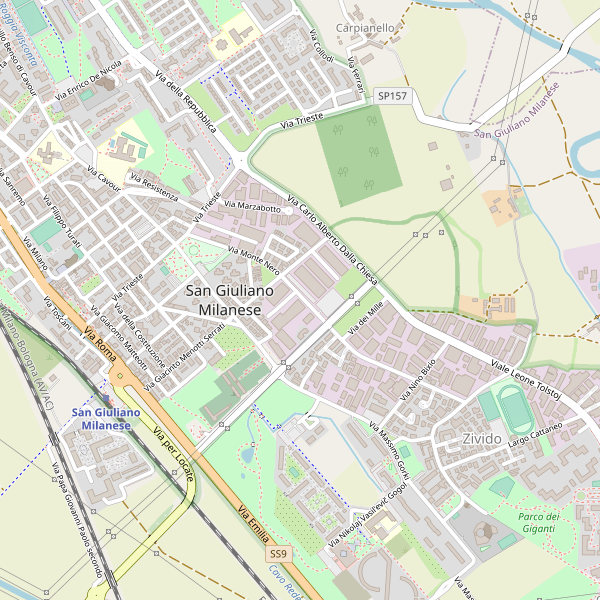 Thumbnail mappa taxi di San Giuliano Milanese