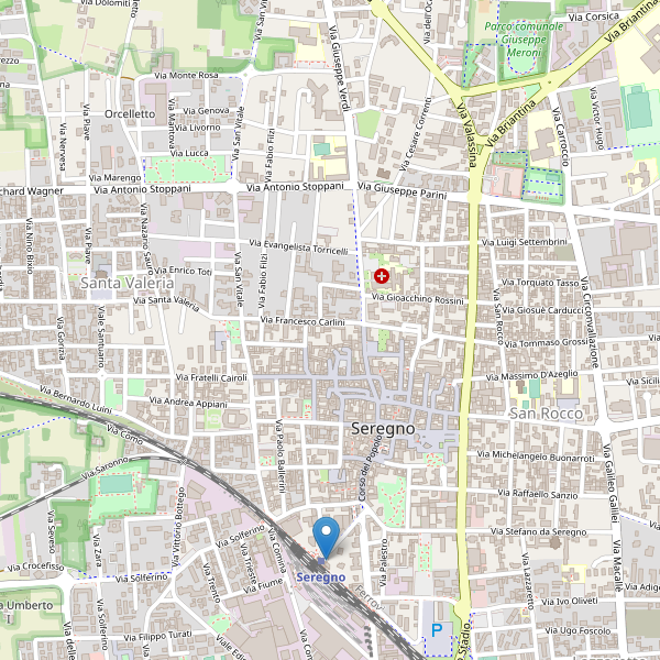 Thumbnail mappa taxi di Seregno