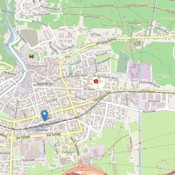 Thumbnail mappa taxi di Sondrio