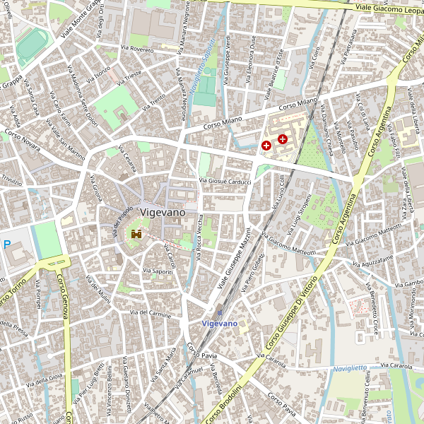 Thumbnail mappa taxi di Vigevano