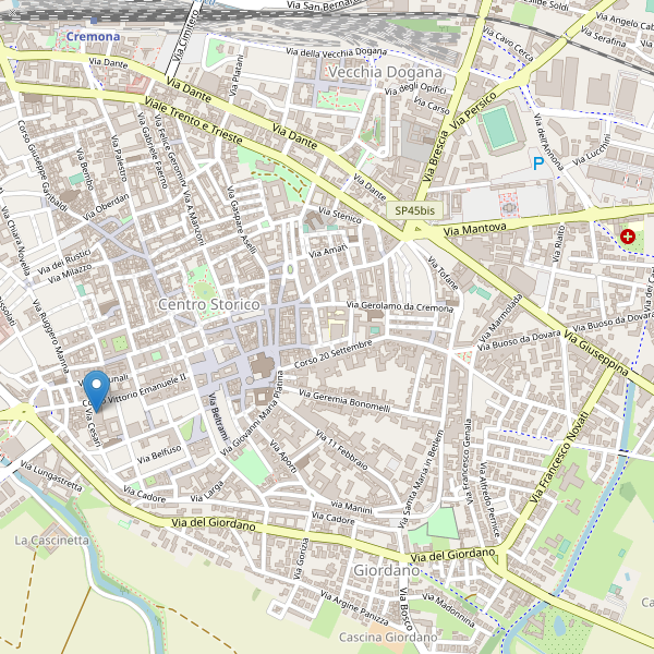 Thumbnail mappa teatri Cremona