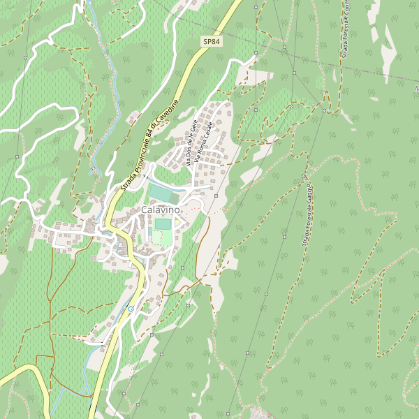 Thumbnail mappa stradale di Calavino