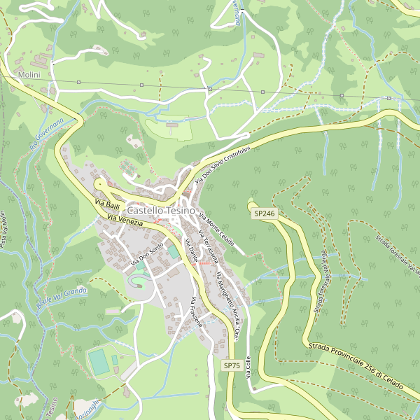 Thumbnail mappa mercati di Castello Tesino