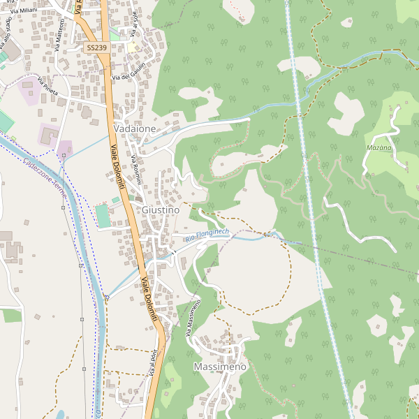 Thumbnail mappa hotel di Giustino