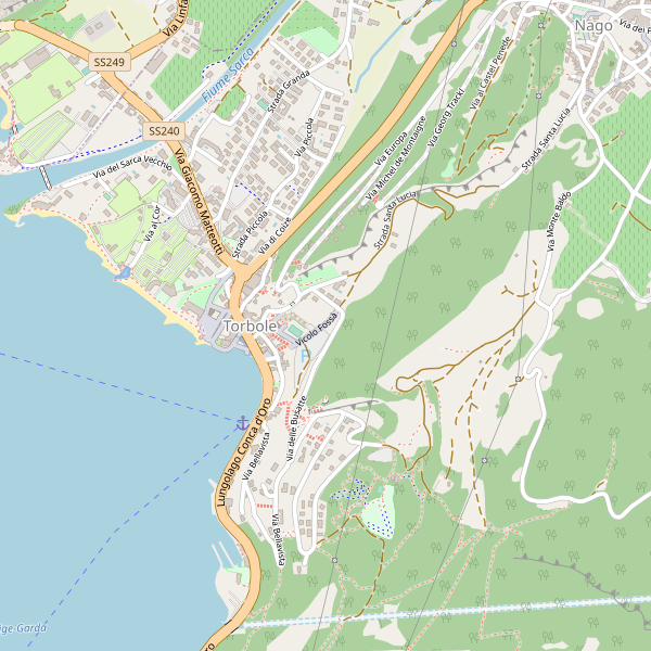 Thumbnail mappa librerie di Nago-Torbole