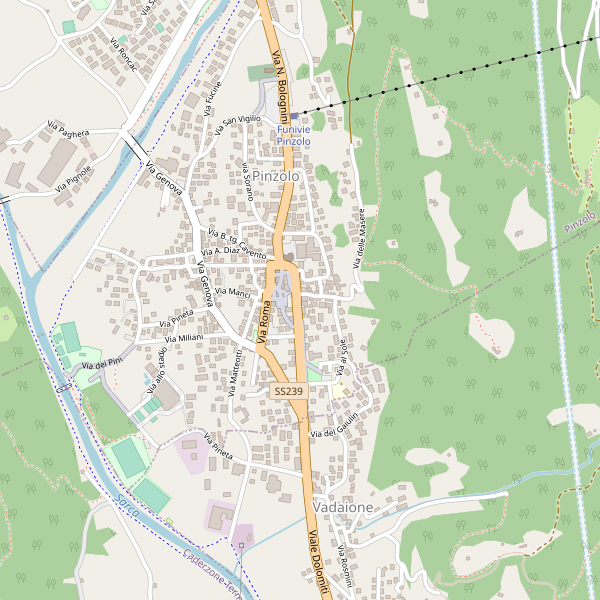 Thumbnail mappa bar di Pinzolo