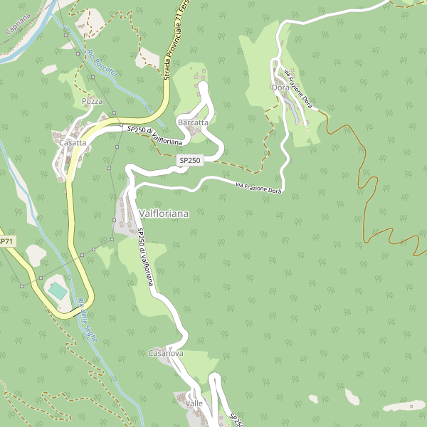 Thumbnail mappa pompieri di Valfloriana