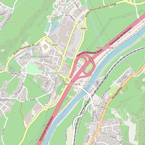 Thumbnail mappa monumenti di Villa Lagarina