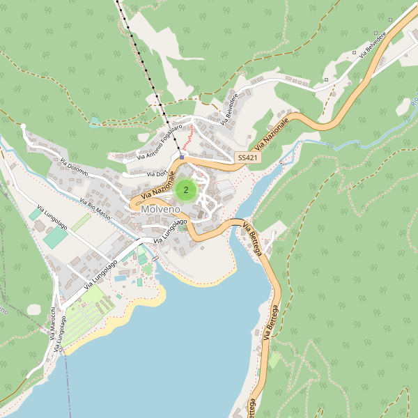 Thumbnail mappa bancomat di Molveno