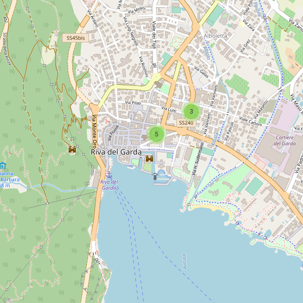 Thumbnail mappa bancomat di Riva del Garda