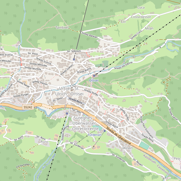 Thumbnail mappa cinema di Ortisei