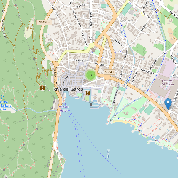 Thumbnail mappa farmacie di Riva del Garda