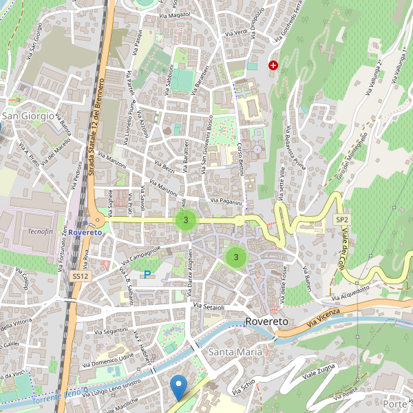 Thumbnail mappa farmacie di Rovereto