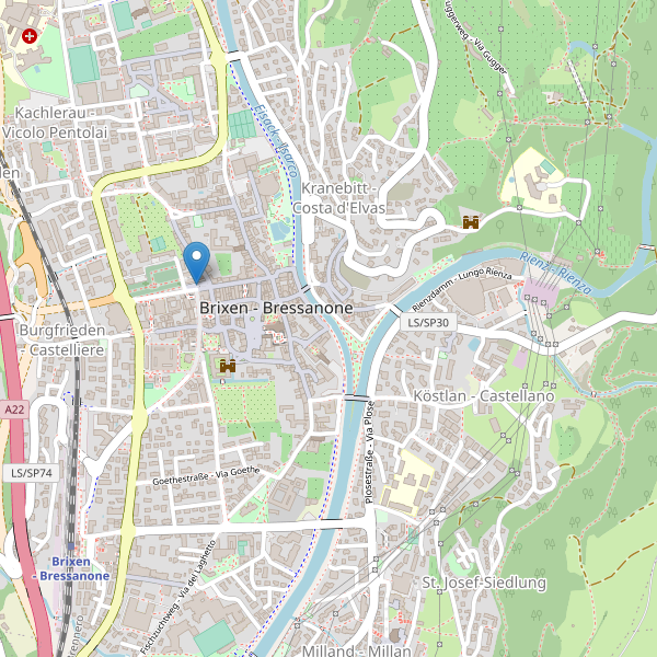 Thumbnail mappa mercati di Bressanone