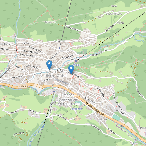 Thumbnail mappa monumenti di Ortisei