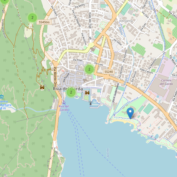 Thumbnail mappa monumenti di Riva del Garda