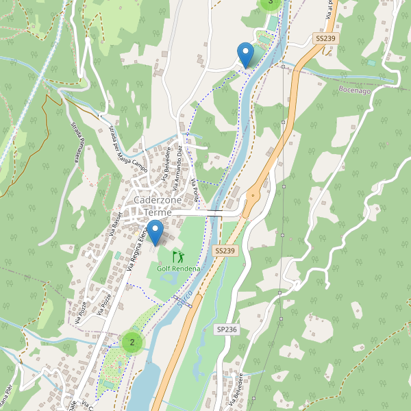 Thumbnail mappa parcheggi di Caderzone Terme
