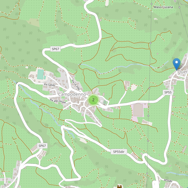 Thumbnail mappa parcheggi di Campodenno