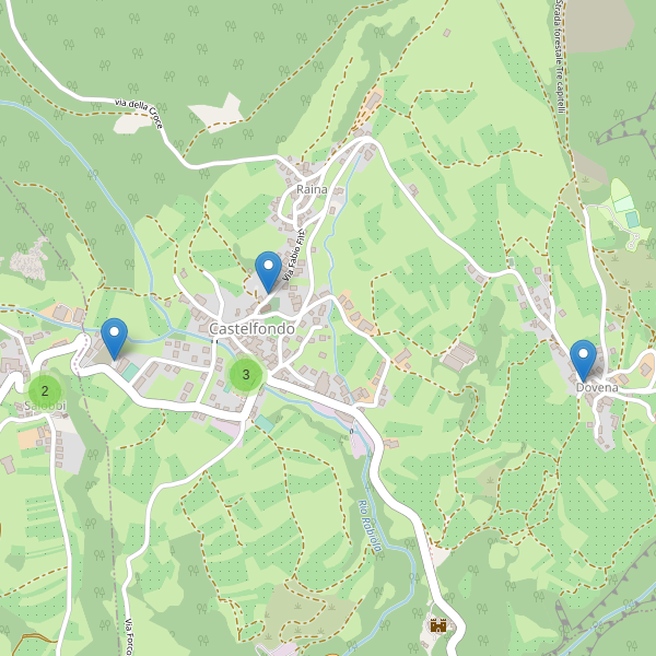Thumbnail mappa parcheggi di Castelfondo