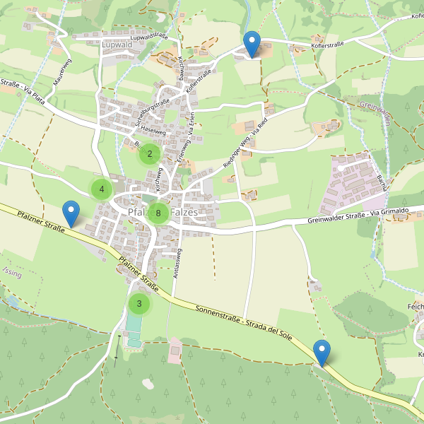 Thumbnail mappa parcheggi di Falzes