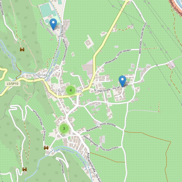 Thumbnail mappa parcheggi di Nalles