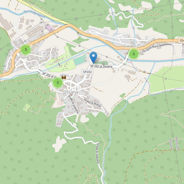 Thumbnail mappa parcheggi di Ossana