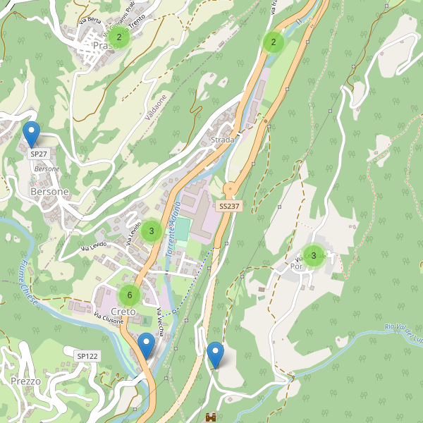 Thumbnail mappa parcheggi di Pieve di Bono