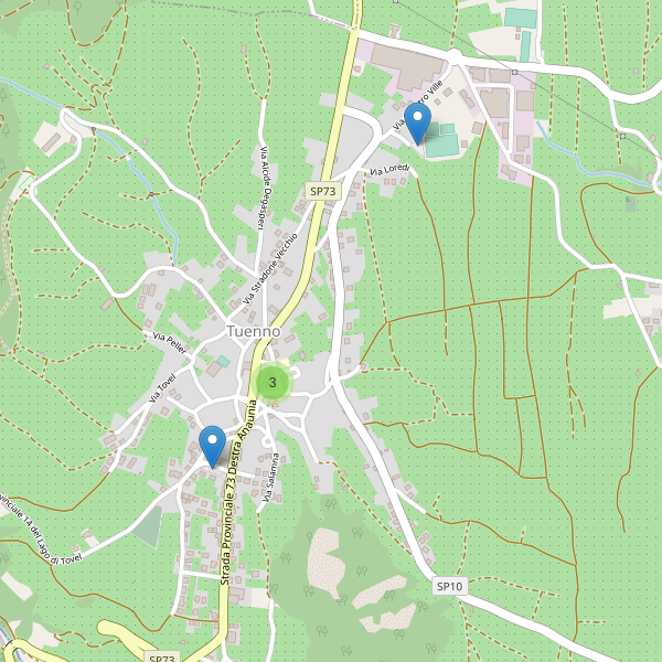 Thumbnail mappa parcheggi di Tuenno
