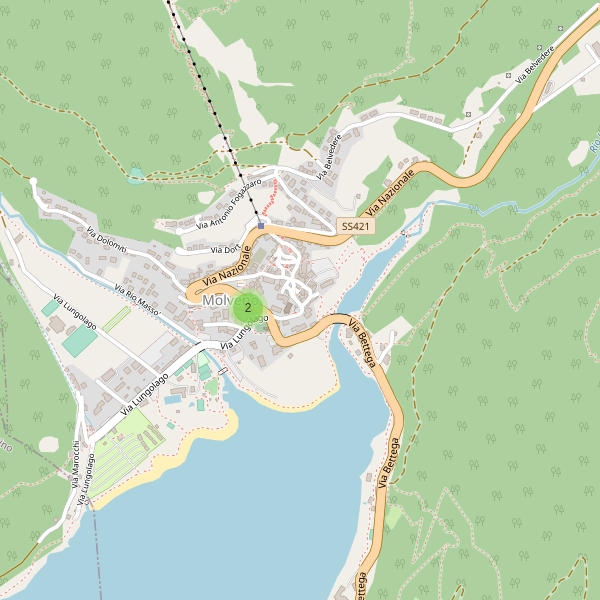 Thumbnail mappa scuole di Molveno