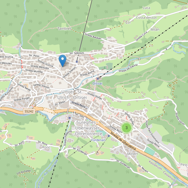 Thumbnail mappa scuole di Ortisei