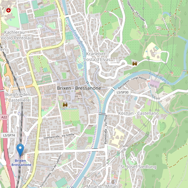 Thumbnail mappa stazioni di Bressanone