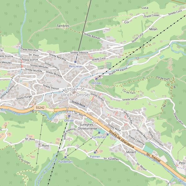 Thumbnail mappa stazioni di Ortisei