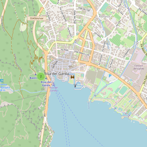 Thumbnail mappa stazioni di Riva del Garda