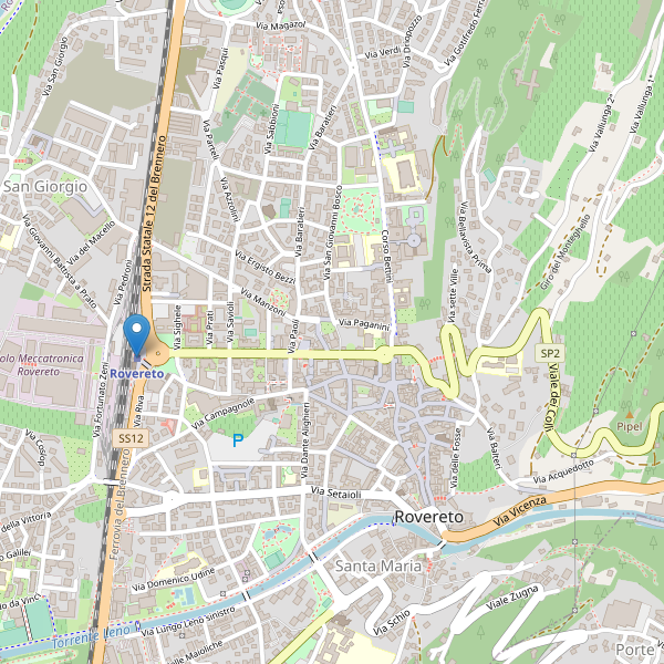 Thumbnail mappa stazioni di Rovereto