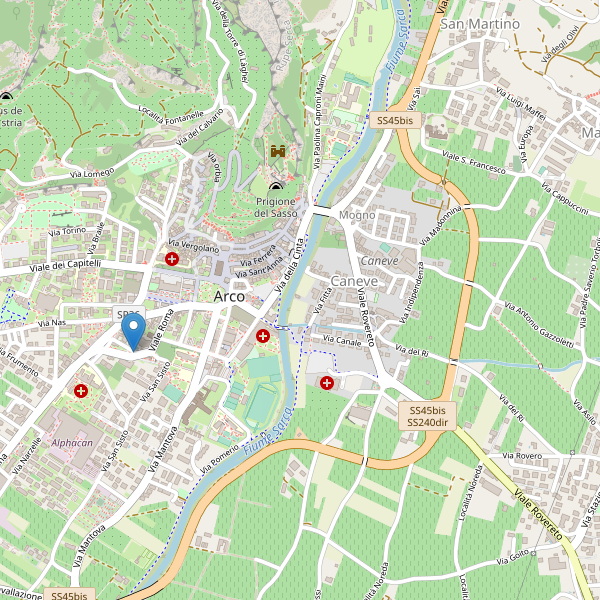 Thumbnail mappa taxi di Arco